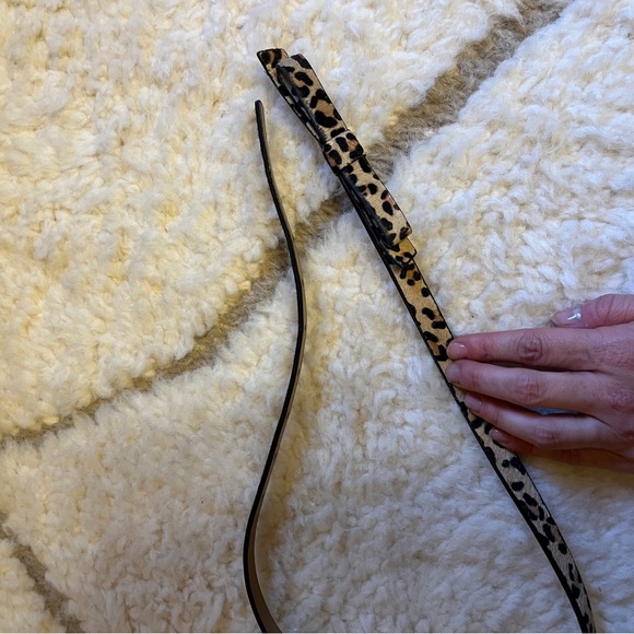 Kate Spade Leopard Belt size XS - Picture 3 of 5